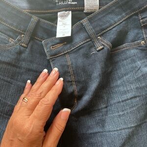 Never worn blue jeans